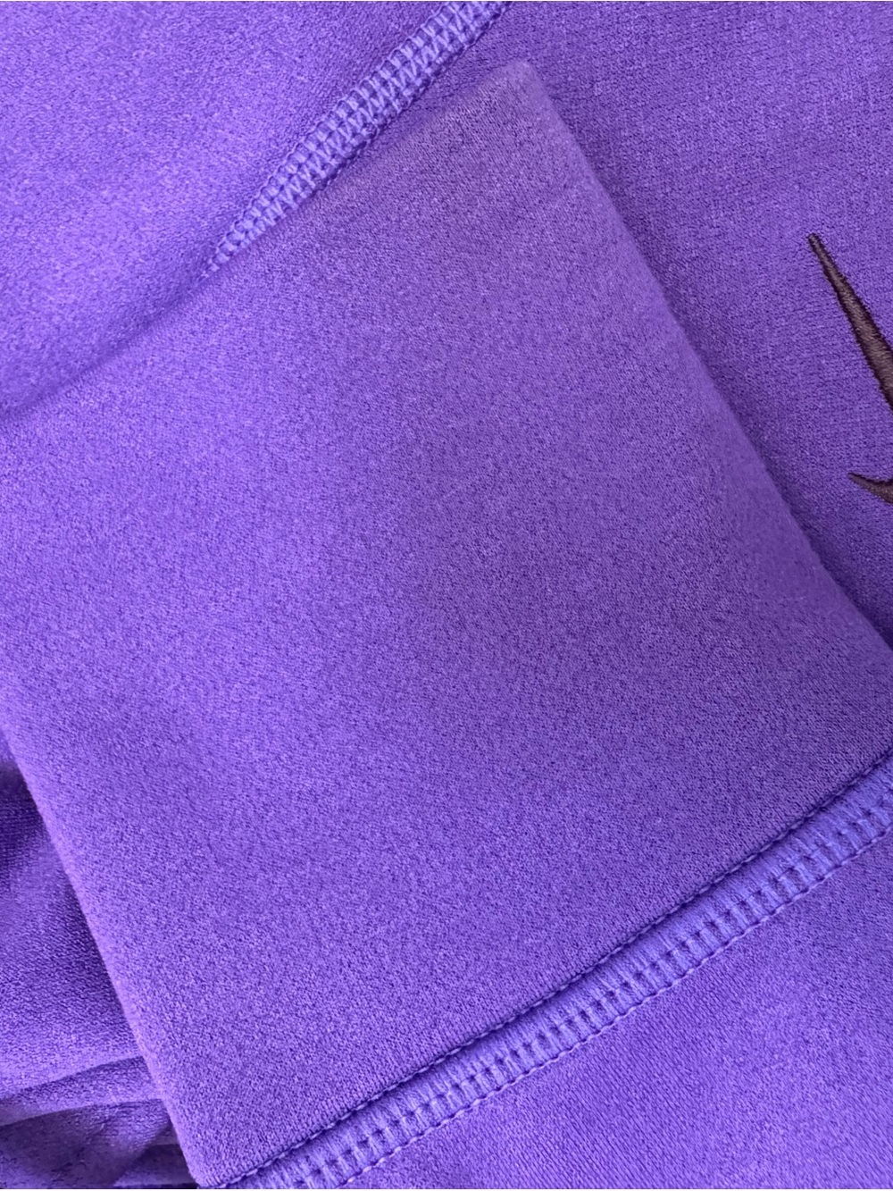 Nike Purple Zip-Up Hoodie with Hood Athletic Comfort Athleisure Cozy Versatile - Picture 6 of 9